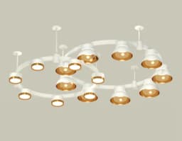 Комплект подвесного светильника Techno Ring с акрилом Ambrella Light XR92211110