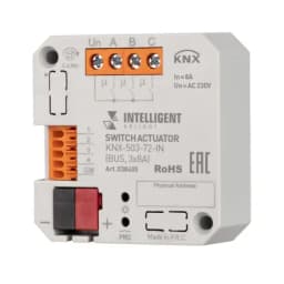 INTELLIGENT ARLIGHT Релейный модуль KNX50372IN BUS 3x8A IARL IP20 Пластик 3 года 038405