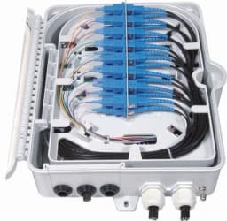 Бокс оптический настенный Hyperline FO-WBI-16A-GY