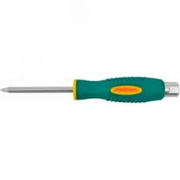 Отвертка стержневая POZIDRIV® , ударная, силовая под ключ, PZ1x76 046091 Jonnesway