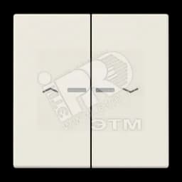 Клавиши для сдвоенной кнопки BCU слоновая кость