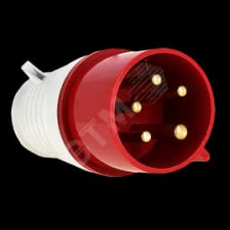 Вилка переносная 025 3Р+РЕ+N 32А 380В IP44 EKF