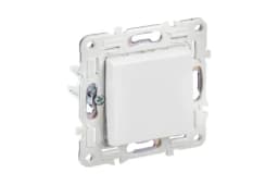 Выключатель проходной 1-кл. SKANDY 10А SK-V02W арктич. бел. IEK SK-V12-0-10-K01