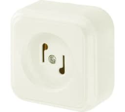 Розетка абонентская для сети проводного вещания открытой установки АРО-001