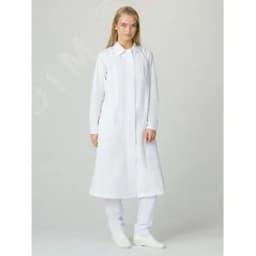Халат женский ХАССП-Премиум (тк.Оптима,160), белый,44-46,170-176
