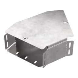 Угол горизонтальный 45 градусов с крышкой Стандарт 200х100 Промрукав