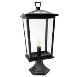 Светильник садовопарковый Feron PL754 на постамент 60W 230V E14 черный 51280