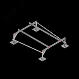 Опорная конструкция для установки оборудования TECHNORAPTOR STEELFOOT 1500х2000 тип 1 КМ-профиль