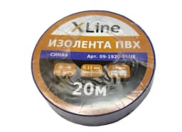 Изолента ПВХ 19 мм x 20 м, синяя X-Line