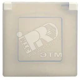 ETIKA Рамка 1 пост IP44 слоновая кость LEGRAND