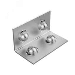 Опора угловая ОУ100 УТ1,5, оцинкованный лист, S1,5 Завод ЭМИ Курган