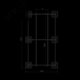 Опорная конструкция для установки оборудования TECHNORAPTOR FOOT 1500х3000 тип 1 HD