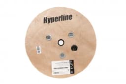 Кабель витая пара Hyperline FUTP4-C5E-S24-OUT-LSZH-BK-500 (500 м)