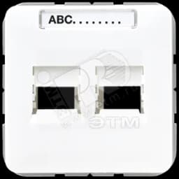 Крышка для Lucent Technologies (AT&T) гнезд белая JUNG