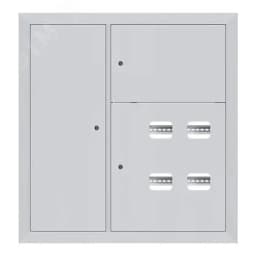 Щит этажный 4 кв. слаботочка слева (1000х950х160) Basic