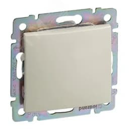 Выключатель одноклавишный, в рамку, слоновая кость 695600 LEGRAND