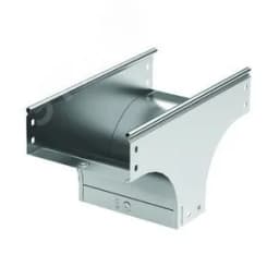 Ответвитель TD Т-образный вертикальный основание 400 H50 в комплекте с крепежными элементами и соединительными пластинами