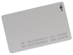 Smartec ST-PC020ME - Карта MIFARE-совместимая + EmMarin-совместимая, ISO формат, 86х54х0.92мм.