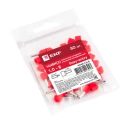 Наконечник НШвИ(2) 1.0-8 (уп.50шт) EKF nhvi2-1.0-8