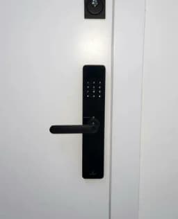 Биометрический кодовый замок Dircode Sciener S-10, бэксет 70