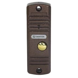 Антивандальная вызывная панель с цветным модулем высокого разрешения, накладная, медь Walle Tantos