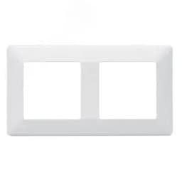 Valena LIFE Рамка 2 поста белая универсальная