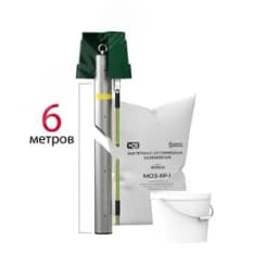 Электрод электролитический вертикальный L-6 м, сталь нержавеющая, 4 мм, К2М-323-6В