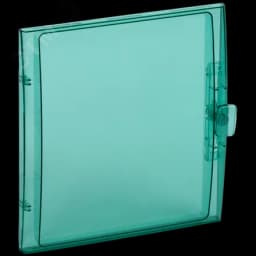 Дверца для корпуса пластикового КМПн-24 IP65 зеленая прозрачная TEKFOR