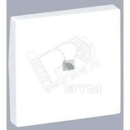Connect Клавиша с индикатором для выключателя К304 45х45мм белый