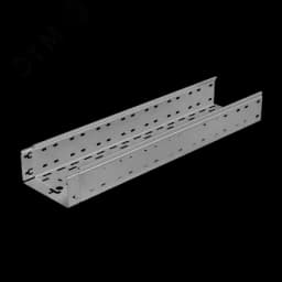 Лоток перф. 100х200х1,0 L2000 мм Быстрый монтаж ПЛЮС INOX304