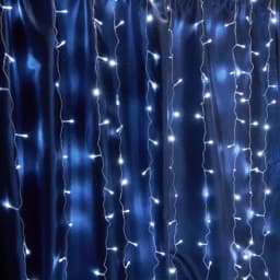 Светодиодная гирлянда Feron CL21 занавес 32м 3м 230V 5000К эффект стробов c питанием от сети 32342