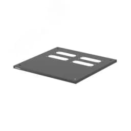 Верхняя панель под фланец FL21 черная RAL9005 400x800 мм DKC