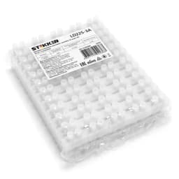 Колодка клеммная винтовая STEKKER линейка 12 штук полиамид LD2253A 32381