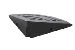 Съезд с бордюра резиновый СР-100-2 ЧЕРНЫЙ концевая часть 0,25х0,1х0,25м