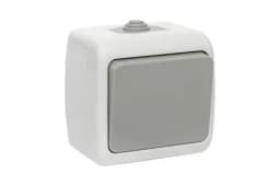 Выключатель 1-кл. ОП Мурманск 10А IP54 сер. EKF EFV10-021-30-54