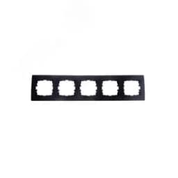 KARINA Рамка 5-ая горизонтальная б/вст чёрный бархат (10шт/120шт)