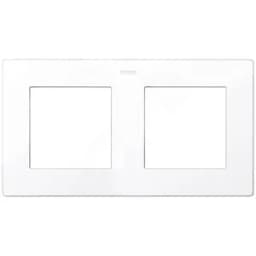 Рамка 2 поста, белый