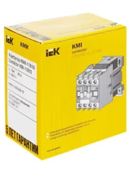 Контактор КМИ-11810 18А 230В/АС3 1НО KARAT IEK KKM11-018-230-10
