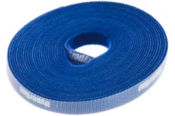 Лента липучка в рулоне Hyperline WASNR-5x9-BL (Синяя)