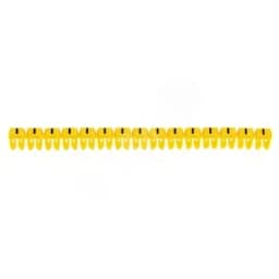 CAB3 Кольцо маркировочное 1.5-2.5мм (-) черное/желтое (300шт) Legrand Euro