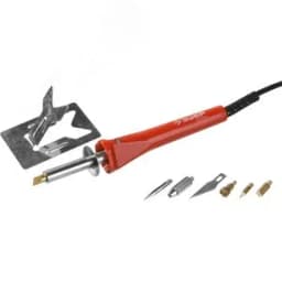 Прибор "Мастер" для выжигания, пайки, резки с набором насадок, 5шт+нож