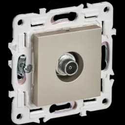 SKANDY Розетка TV оконечная SK-A12Sh шампань IEK