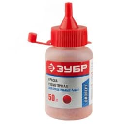 Краска разметочная для строительных работ, красная, 50г 4-06405-2_z01 ЗУБР