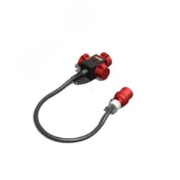 Устройство распределительное переносное пластик IP44 32A корпус 78х195х80 черный