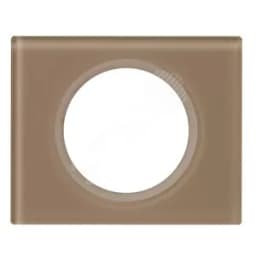 Рамка, однопостовая, смальта мокка Legrand