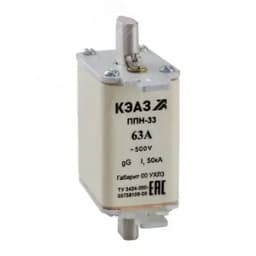 Вставка плавкая ППН-33-X3-00-40А-УХЛ3 111355 КЭАЗ