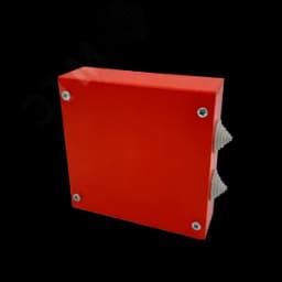 Коробка распределительная огнестойкая КРОПС-ST2, IP41, габаритные размеры 130х130х40 мм, для кабелей сечением до 2,5 мм2, 6 клемм