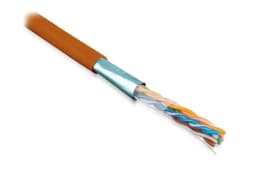 Кабель витая пара 4х2х0,51 Hyperline F/UTP4-C5E-S24-IN-LSZH-OR-305 (305 м)
