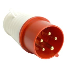 Вилка прямая ST015 16А 380В 3P PE N IP44 PPG1601544 Stekker 49429