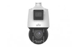 IP-камера видеонаблюдения сдвоенная скоростная купольная Uniview IPC94144SR-X25-F40C